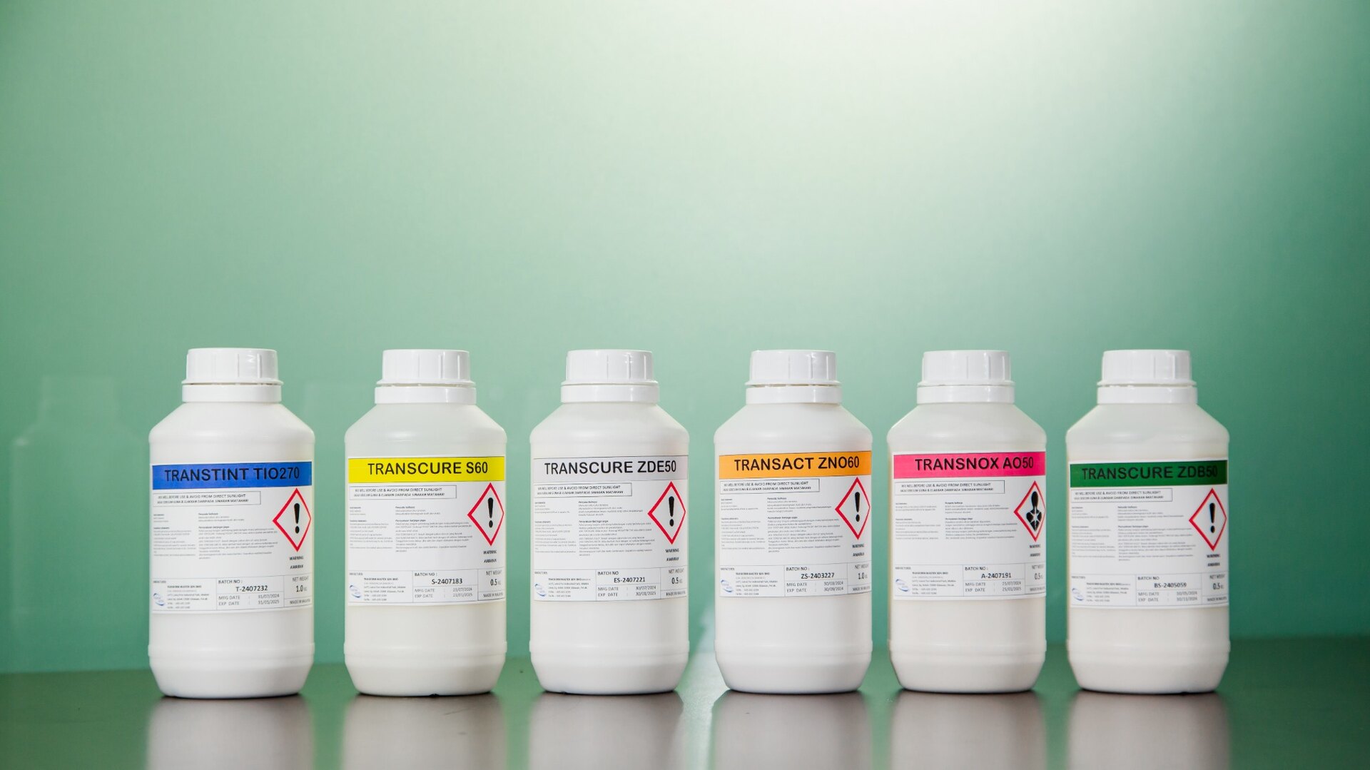 Transform Master chemical product range